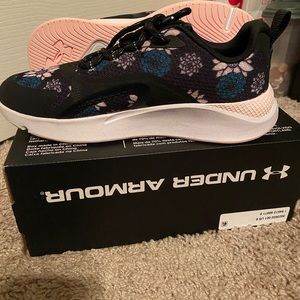 Floral Under Armour shoes